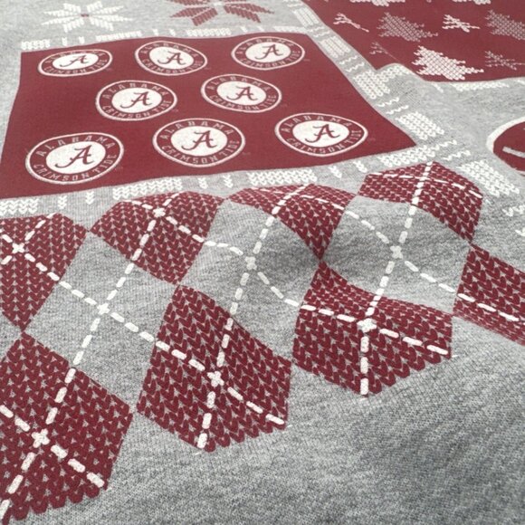 Alabama Crimson Tide Champion Sweatshirt Mens Medium Fleece Chrismas Holiday Y2K - Picture 2 of 12
